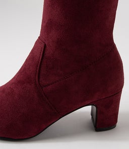 KANTER IL MULBERRY STRETCH MICROSUEDE