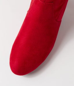 KANTER IL RED STRETCH MICROSUEDE