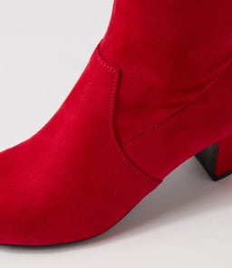 KANTER IL RED STRETCH MICROSUEDE