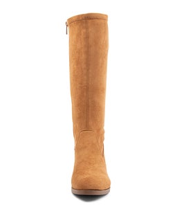 TENNER IL CARAMEL STRETCH MICROSUEDE