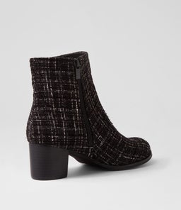 JALLIE IL BLACK TWEED FABRIC