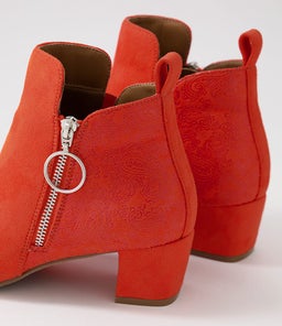 HESTA IL ORANGE MICROSUEDE