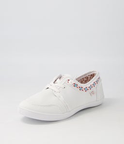 MILEY IL WHITE CANVAS