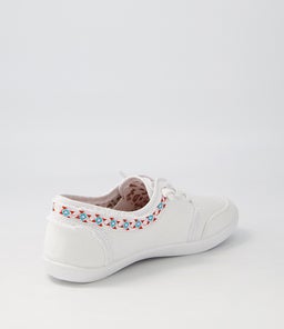 MILEY IL WHITE CANVAS