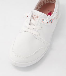 MILEY IL WHITE CANVAS