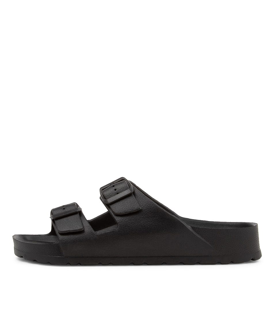 Firestar Black Eva Slides | Shop Online at Williams