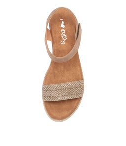 HILARO IL CINNAMON TAUPE SYN RAFFIA