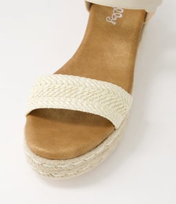HILARO IL WHITE WHITE SYN RAFFIA