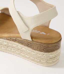 HILARO IL WHITE WHITE SYN RAFFIA