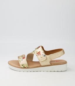 BAKTIE IL GOLD FLORAL ELASTIC SMOOTH