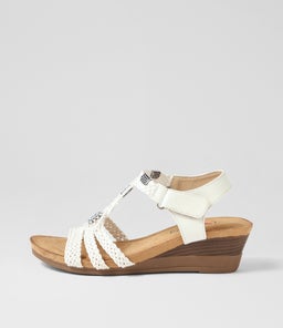 Shantzy White Multi Sandals Shantzy White Multi Sandals