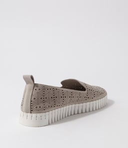 UPPIE IL LT GREY MICROSUEDE