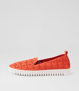 UPPIE IL DK ORANGE MICROSUEDE
