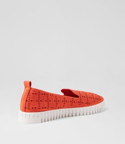 UPPIE IL DK ORANGE MICROSUEDE
