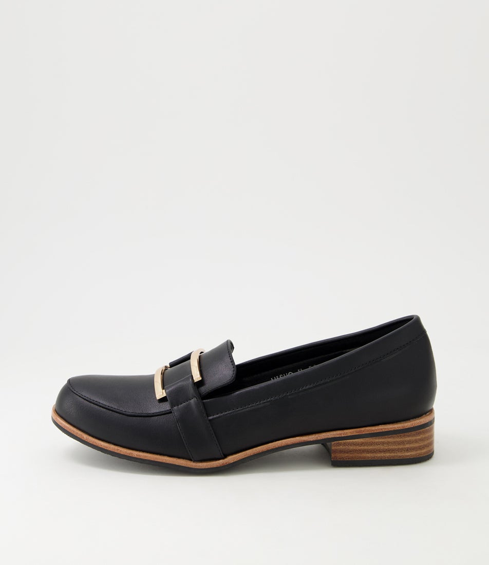 Hisho Black Loafers Hisho Black Loafers