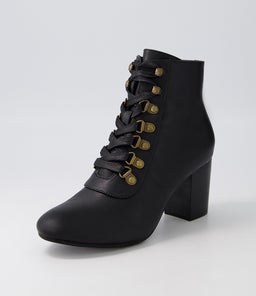MAYA IL BLACK BLACK HEEL SMOOTH