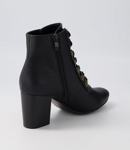 MAYA IL BLACK BLACK HEEL SMOOTH