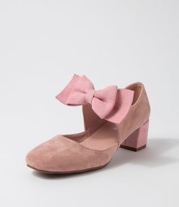 HALIM IL NUDE PALE PINK MICROSUEDE