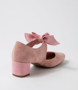 HALIM IL NUDE PALE PINK MICROSUEDE