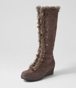 TOMMILEE IL GREY MICROSUEDE