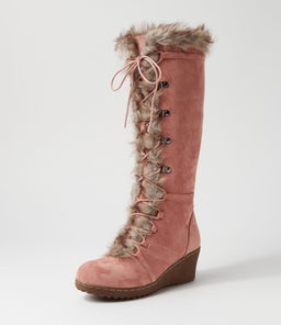 TOMMILEE IL DUSTY PINK MICROSUEDE