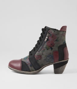 ZOLIKA IL BURGUNDY BLACK MULTI