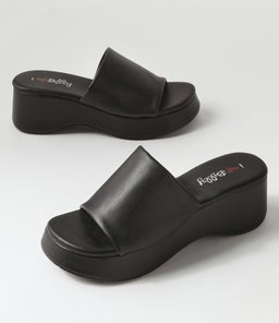 CINDEE IL BLACK BLACK SOLE SMOOTH