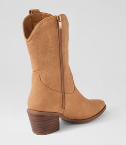 YEEHAW IL CAMEL NUBUCK PU