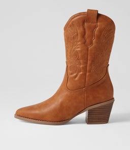Yeehaw Tan Calf Boots Yeehaw Tan Calf Boots