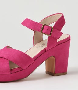 KESHI IL HOT PINK MICROSUEDE