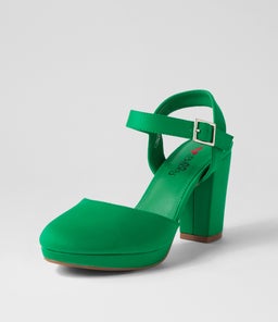 TOSHEEN IL GREEN FABRIC