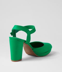 TOSHEEN IL GREEN FABRIC