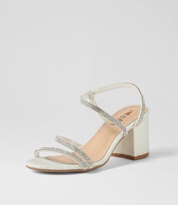 JENTEL IL WHITE SILVER JEWELS GLITTER