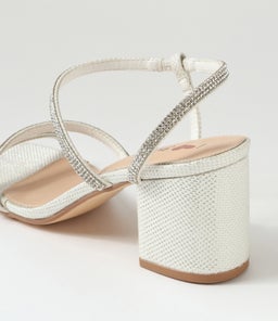JENTEL IL WHITE SILVER JEWELS GLITTER