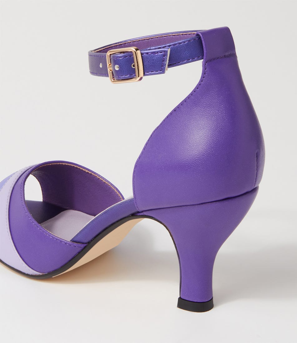 Ascheen Violet Multi Sandals