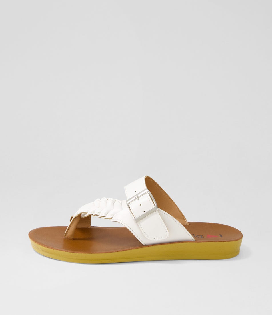 Kessica White Sandals Kessica White Sandals