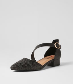 JULICH IL BLACK SYN RAFFIA