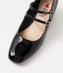 EIKO IL BLACK PATENT PU
