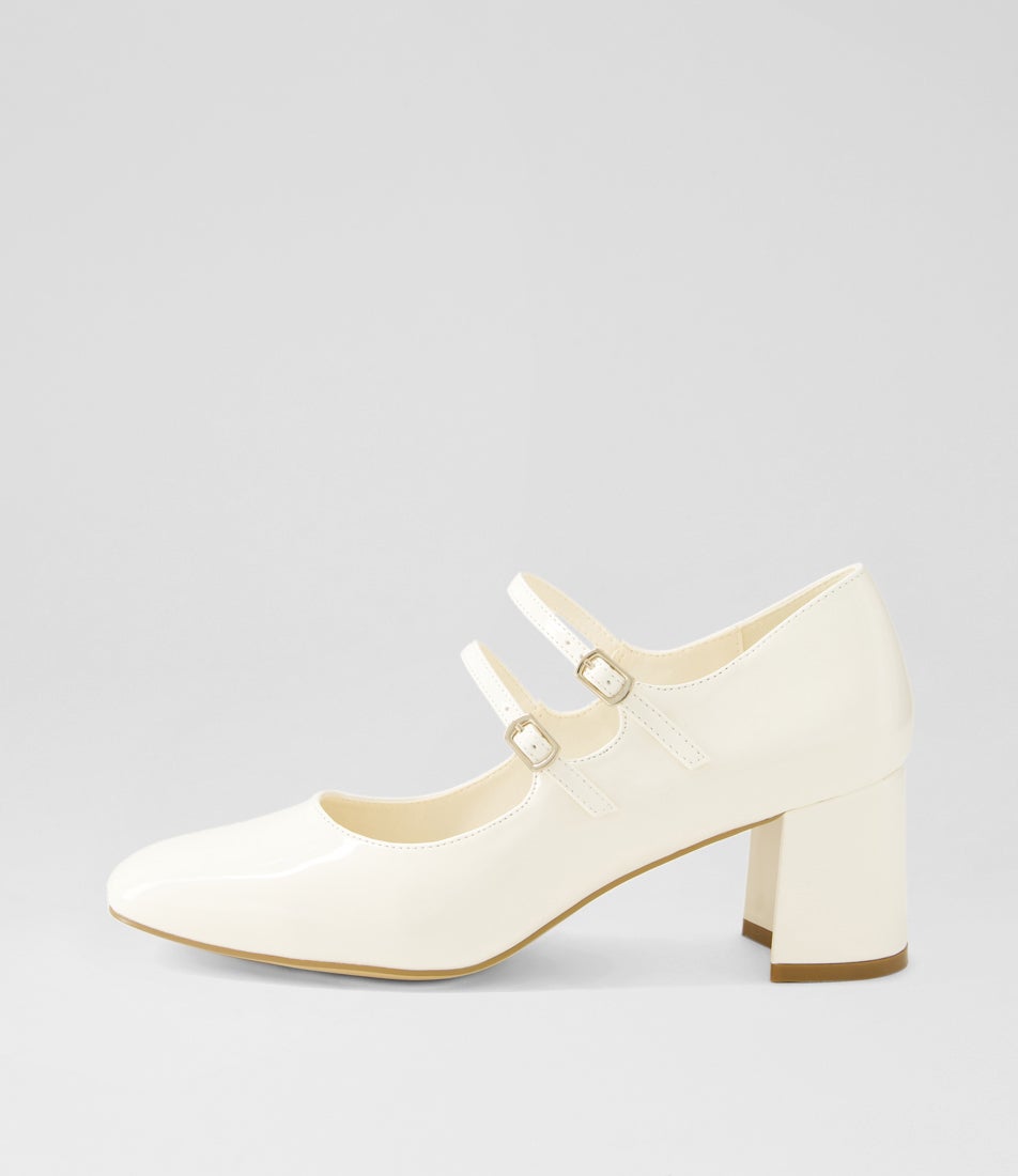 Eiko Almond Patent Pu Mary Jane Heels Eiko Almond Patent Pu Mary Jane Heels
