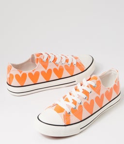 FLOHEART IL ORANGE CANVAS