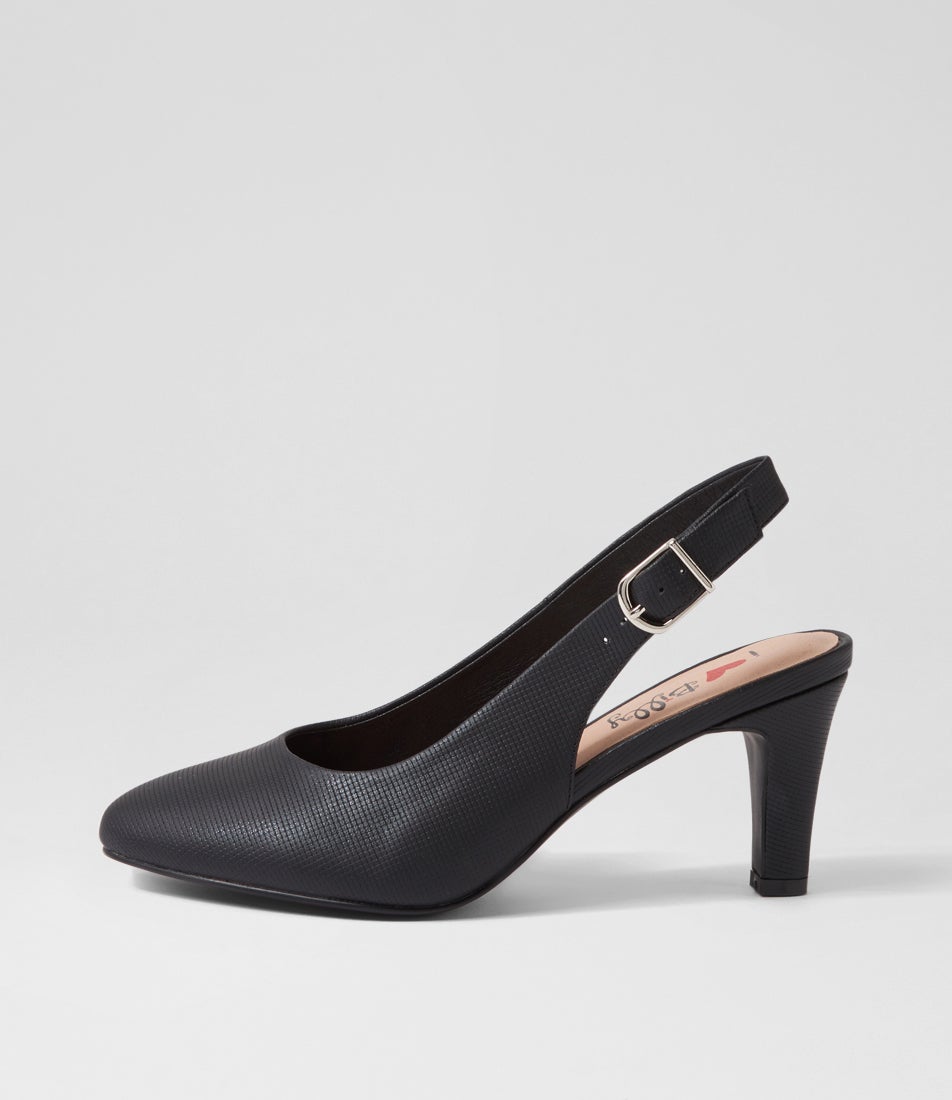 Itsumi W Il Black Lizard Heels Itsumi W Il Black Lizard Heels