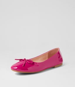 KLARA IL MAGENTA PATENT PU