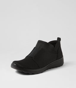 NONIE IL BLACK BLACK SOLE FABRIC