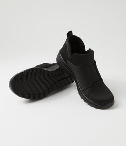 NONIE IL BLACK BLACK SOLE FABRIC