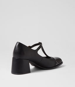 SHINZAN IL BLACK BLACK PATENT PU SMOOTH