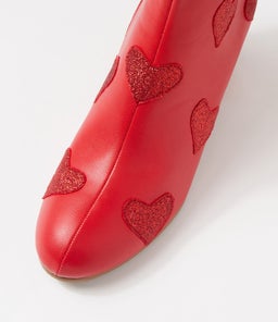 KISS IL RED RED SMOOTH GLITTER