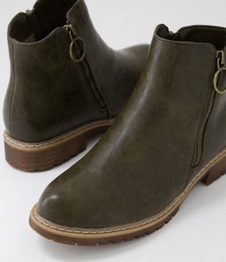 VOLINTO IL KHAKI CRUSH SMOOTH