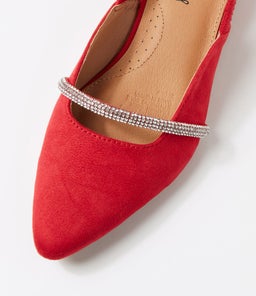 JOKKEY IL RED MICROSUEDE