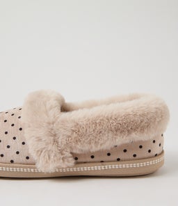 SLIPON IL BEIGE SPOT VELVET