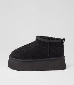 SIVAN IL BLACK MICROSUEDE